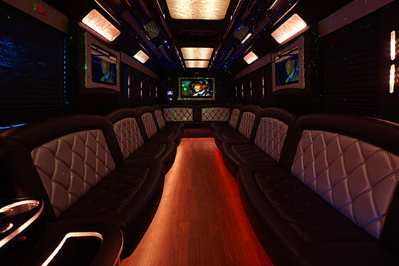 cleveland party bus