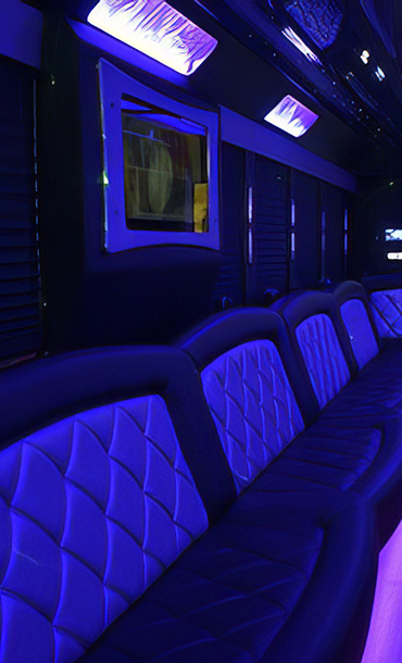 party bus interior